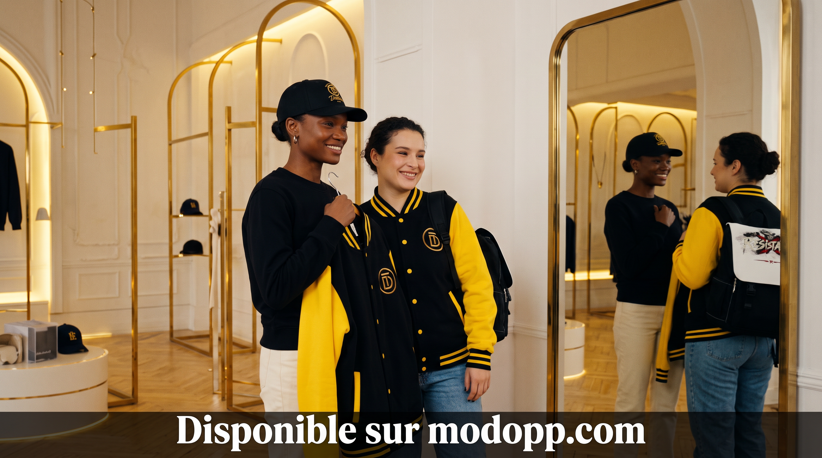 Resistance Varsity Jacket — cinematic lifestyle shot, view 2