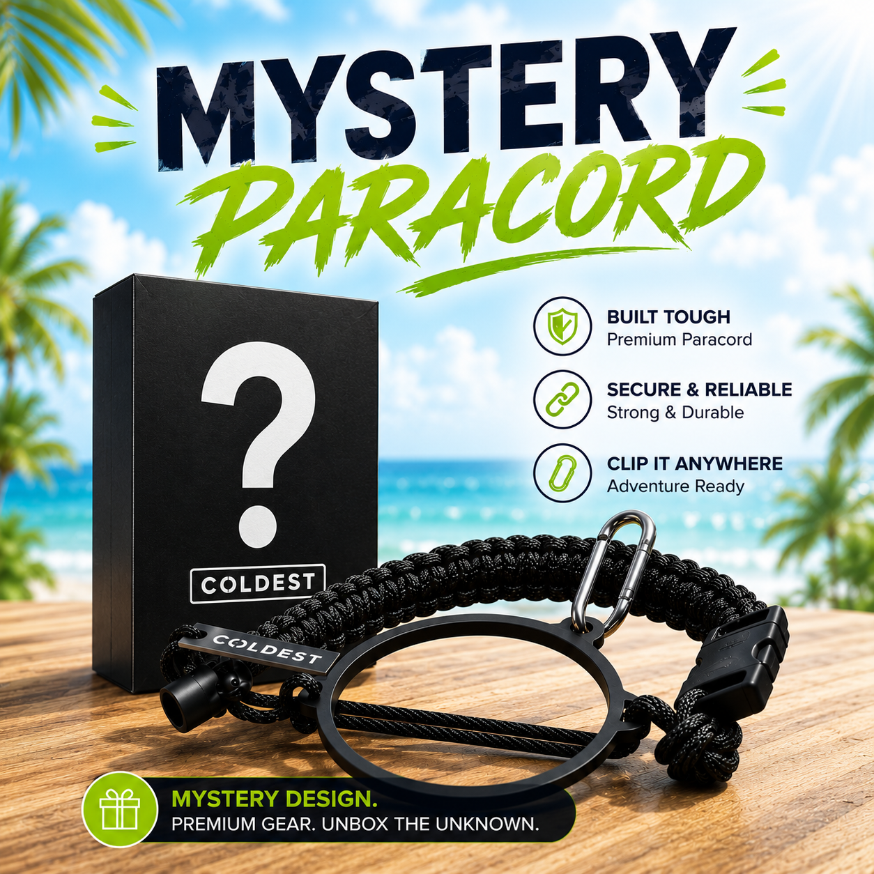 Paracord Handle — Mystery color variant